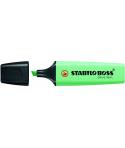 Stabilo Boss 70 Pastel Rotulador Marcador Fluorescente - Trazo entre 2 y 5mm - Recargable - Tinta con Base de Agua - Color Pizca
