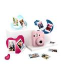 Fujifilm Pack Best Memories Instax Mini 12 Blossom Pink Camara Instantanea + Film Instax Mini 10ud. + 3 Portafotos - Tamaño de I