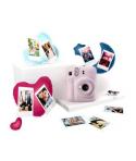 Fujifilm Pack Best Memories Instax Mini 12 Lilac Purple Camara Instantanea + Film Instax Mini 10ud. + 3 Portafotos - Tamaño de I