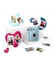 Fujifilm Pack Best Memories Instax Mini 12 Pastel Blue Camara Instantanea + Film Instax Mini 10ud. + 3 Portafotos - Tamaño de Im