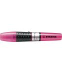 Stabilo Iluminator Marcador Fluorescente - Mayor Suministro de Tinta - Zona de Agarre - Trazo entre 2 y 5mm - Color Rosa