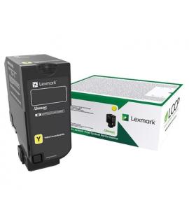 Lexmark CS727/CS728/CX727 Amarillo Cartucho de Toner Original - 75B20Y0