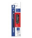 Staedtler Mars Technico 780 C Pack de 1 Portaminas Tecnico de 2mm + 1 Goma de Borrar Rasoplast