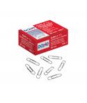 Dohe Pack de 100 Clips Labiados Nº1 1/2 26mm - Niquelados