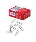 Dohe Pack de 100 Clips Labiados Nº2 32mm - Niquelados