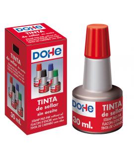 Dohe Tinta para Tampones y Sellos 30ml - Color Rojo