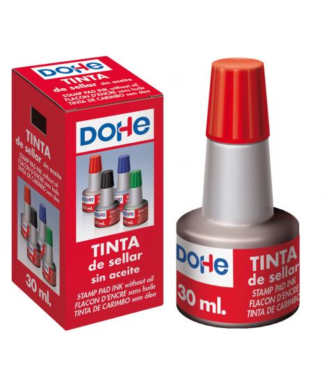 Dohe Tinta para Tampones y Sellos 30ml - Color Rojo