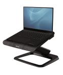 Fellowes Hana Soporte para Portatil - Sistema de Muelle a Gas - Inclinacion Maxima 95º - 4 Puertos USB - Base de Aluminio y Plat