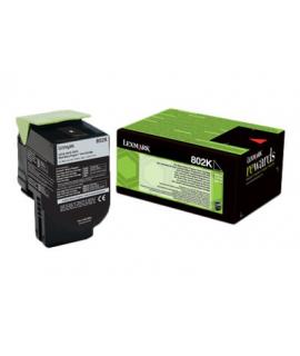 Lexmark CX310/CX410/CX510 Negro Cartucho de Toner Original - 80C20K0/80C20KE/802K