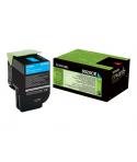 Lexmark CX510 Cyan Cartucho de Toner Original - 80C2XC0/80C2XCE/80C0X20/802XC