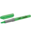 Bic Highlighter Grip Marcador Fluorescente - Tinta con Base de Agua - Punta Biselada - Trazo entre 1.60 y 3.30 mm - Color Verde