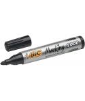 Bic Marking 2000 Ecolutions Rotulador Permanente - Tinta con Base de Alcohol - Ecologico - Secado Rapido - Color Negro