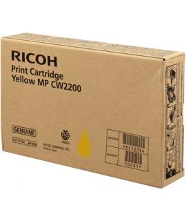 Ricoh Aficio MP-CW2200SP Amarillo Cartucho de Tinta Original - 841638/MP CW2200Y