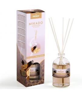 Prady Ambientador Mikado Misterioso Palo Santo - Frasco de Cristal 100ml y Varitas Difusoras