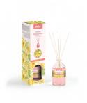 Prady Ambientador Mikado Ylang Ylang - Frasco de Cristal 100ml y Varitas Difusoras
