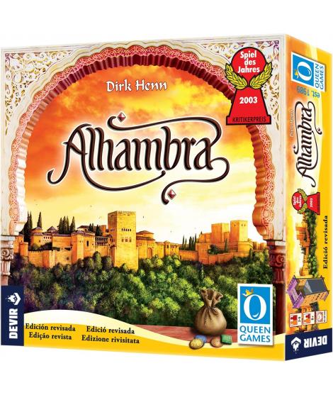 Alhambra Ed. 2020 Juego de Tablero - Tematica Historia/Mediaval - De 2 a 6 Jugadores - A partir de 8 Años - Duracion 45-60min. a