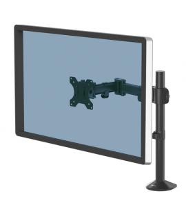 Fellowes Reflex Brazo para Monitor individual - Hasta 8kg - Ajustable en Altura y Profundidad - Sistema de Gestion de Cable -