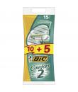 Bic Comfort 2 Pack de 10 + 5 Gratis Maquinillas de Afeitar Desechables