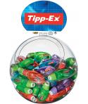 Tipp-Ex Micro Tape Twist Expositor 60 Cintas Correctoras 5.00mm x 8m - Cabezal Rotativo - Escritura Instantanea - 4 Colores