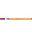 Stabilo Point 88 Rotulador de Punta Fina de Fibra - Trazo de 0.4 mm - Tinta con Base de Agua - Color Purpura