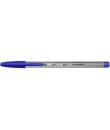 Bic Cristal Large Boligrafo de Bola - Punta Gruesa de 1.6mm - Trazo de 0.60mm - Tinta con Base de Aceite - Translucido - Color A