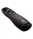 Logitech R400 Presentador Laser Inalambrico - Radio de Accion 15m - Color Negro