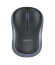 Logitech M185 Raton Inalambrico 1000dpi - 3 Botones - Uso Ambidiestro - Color Negro/Gris