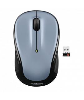 Logitech M325 Raton Inalambrico 1000dpi - 3 Botones - Uso Ambidiestro - Color Gris Claro