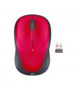 Logitech M235 Raton Inalambrico 1000dpi - 3 Botones - Uso Ambidiestro - Color Rojo