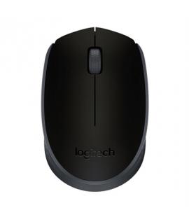 Logitech M171 Raton Inalambrico 1000dpi - 3 Botones - Uso Ambidiestro - Color Negro