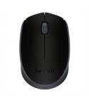 Logitech M171 Raton Inalambrico 1000dpi - 3 Botones - Uso Ambidiestro - Color Negro