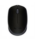 Logitech M171 Raton Inalambrico 1000dpi - 3 Botones - Uso Ambidiestro - Color Negro