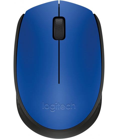 Logitech M171 Raton Inalambrico 1000dpi - 3 Botones - Uso Ambidiestro - Color Azul