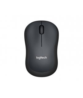 Logitech M220 Silent Raton Inalambrico 1000dpi - Silencioso - 3 Botones - Uso Ambidiestro - Color Gris