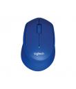 Logitech M330 Silent Plus Raton Inalambrico 1000dpi - Silencioso - 3 Botones - Uso Diestro - Color Azul