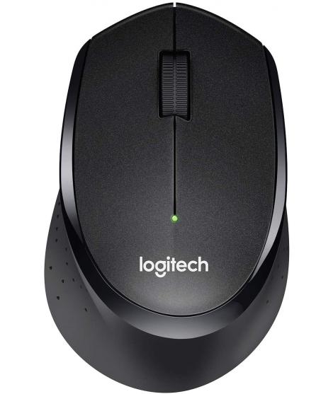 Logitech B330 Silent Plus Raton Inalambrico USB 1000dpi - Silencioso - 3 Botones - Uso Diestro - Color Negro