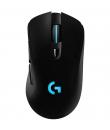 Logitech G703 Lightspeed Raton Inalambrico USB 16000dpi - 5 Botones - Peso Ajustable - Iluminacion LED - Uso Diestro - Color Neg