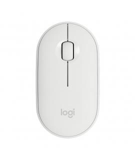 Logitech Pebble M350 Raton Inalambrico USB 1000dpi - 3 Botones - Uso Ambidiestro - Color Blanco