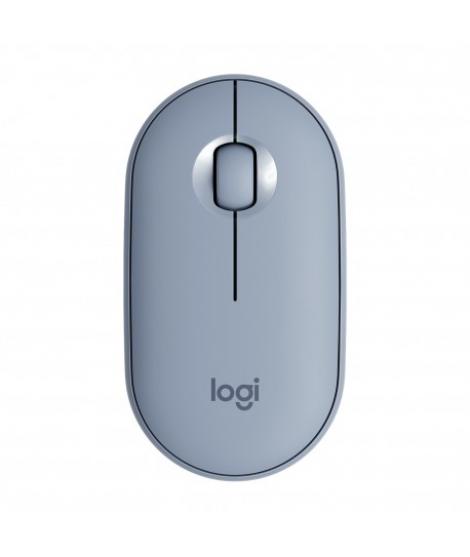 Logitech Pebble M350 Raton Inalambrico USB 1000dpi - 3 Botones - Uso Ambidiestro - Color Azul