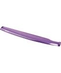 Fellowes Crystal Reposamuñecas Flexible de Gel para Teclado - Resistente a las Manchas - Color Violeta