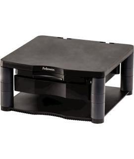 Fellowes Soporte para Monitor Plus - 5 Ajustes de Altura - Cajon de Almacenamiento - Peso Max 36kg