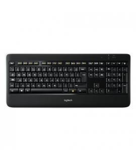 Logitech K800 Teclado Inalambrico USB - Teclas Retroiluminadas con Deteccion de Proximidad de Manos - Iluminacion Ajustable - Co