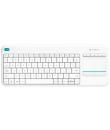 Logitech K400 Plus Teclado Inalambrico Touchpad - PC, TV - Color Blanco