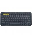 Logitech K380 Teclado Inalambrico Bluetooth - Hasta 3 Dispositivos Simultaneamente - Color Gris Oscuro