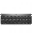 Logitech Craft Teclado Inalambrico USB con Disco Selector - Retroiluminacion - Teclas Esfericas Concavas - Color Negro