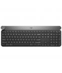 Logitech Craft Teclado Inalambrico USB con Disco Selector - Retroiluminacion - Teclas Esfericas Concavas - Color Negro