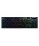 Logitech G915 Teclado Mecanico Gaming Inalambrico USB - Teclas Mecanicas GL Tactil - Iluminacion RGB Lightsync - Tecnologia Ligh