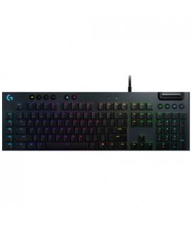 Logitech G815 Teclado Mecanico Gaming USB - Teclas Mecanicas GL Tactil - Iluminacion RGB Lightsync - Superficies de Metal - Cabl