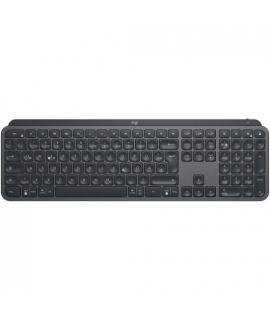 Logitech MX Keys Teclado Inalambrico USB - Teclas Retroiluminadas con Deteccion de Proximidad de Manos - Iluminacion Ajustable -