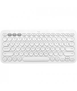 Logitech K380 Teclado Inalambrico Bluetooth - Hasta 3 Dispositivos Simultaneamente - Color Blanco